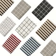 thumbnail image 2 of Overfox Checkered Backdrop Cloth, Premium Checkered Flag Tablecloths Picnic Table Covers for Birthday Party Bridal Baby Shower Wedding Decor, 29*39", 2 of 13