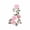 Pink, variant on PALIFEUR Christmas Garlands with Flower - Xmas Garland for Christmas Decorations, 71 inch Faux Greenery Pine Christmas Garlands for Mantle Fireplace Holiday Party Decor