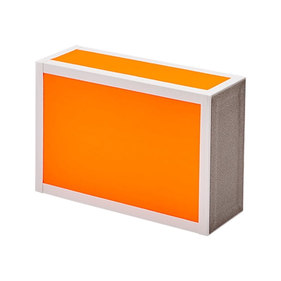 Henrys Juggling Wooden Cigar Box - Neon Orange