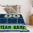 thumbnail image 3 of Seattle Throw Blanket Personalized for Men Women Youth Gifts, 3 of 6