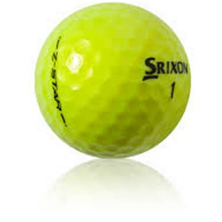 Srixon Z Star Golf Balls, Yellow, Used, Mint Quality, 12