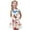 Blue, variant on Girls Dress Sleeveless Tank Dress Luau Dress Light blue, Size 4T-8