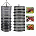 thumbnail image 2 of Layers Drying Net For Herbs Hanging Basket Folding Dry Rack Herb Drying Net Dryer Bag Mesh For Flowers Buds Plants Organizer, 2 of 5