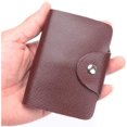 thumbnail image 5 of FrostHike Unisex Small Leather Credit Card Holder - 2 Pack (Redk&Brown)…, 5 of 5