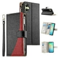 thumbnail image 1 of Funda cartera GANGXUN para Samsung Galaxy A07 , cuero PU con tarjetero, cremallera, correa de mano, soporte y protección 1345°, 1 of 6