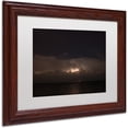 thumbnail image 2 of Trademark Fine Art "Big Dipper Thunderstorm" Canvas Art by Kurt Shaffer, White Matte, Wood Frame, 2 of 4