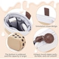 thumbnail image 2 of Estuche para lápices de pie, bonito soporte telescópico para bolígrafos, bolsa de papelería kawaii, bolsa de maquillaje y cosméticos para la escuela, estudiantes, oficina, mujeres,, 2 of 6