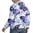 thumbnail image 6 of Junzan Butterflies for Men's Hoodie - Fall Pullover Hooded Sweatshirt-Hooded Sweatshirt for Men - Men's Stylish Sweatshirt for Winter & Autumn-4X-Large, 6 of 7