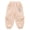 E71 Beige, variant on Toddler Girls Summer Pants With Lettuce Trim Lightweight Loose Fit Cartoon Print Elastic Waistband Fashion Comfort Trousers Beige Size 2-3 Years