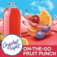 thumbnail image 2 of Crystal Light On-The-Go Fruit Punch Drink Mix Packets, 10 - 0.09 oz Packets (Pack of 12), 2 of 8
