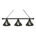 thumbnail image 1 of Michigan State 3 Shade Billiard Light with Black Fixture by Holland Bar Stool, 1 of 3