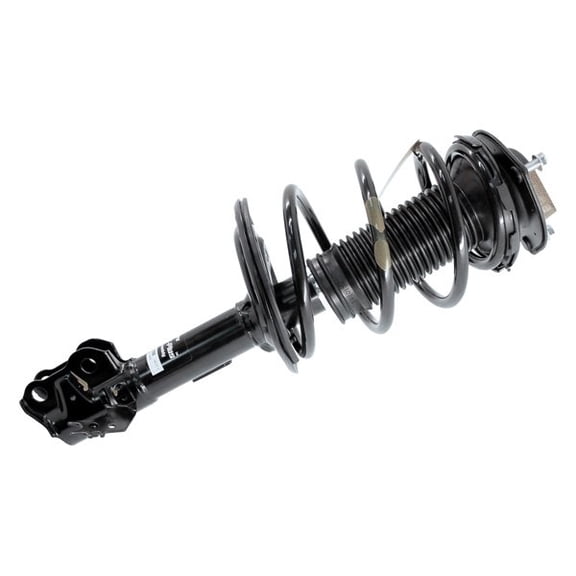 Front Passenger Side Twin-Tube Complete Strut Assembly for Toyota Camry 2012-2017 Black Steel