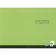 thumbnail image 2 of Pictura Rectangular Bodied Frankenstein in Suit with Candy Border Juvenile Halloween Card for Kids, 2 of 2