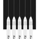 thumbnail image 4 of Teissuly Highlighter White Painting Pen Gel Pen Fine Point Tip Line Outline Pens for Illustration Design Black Paper Record 15ml, 4 of 6