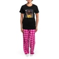 thumbnail image 4 of CafePress - Trick Or Treat Women's Dark Pajamas - Women's Short Sleeve Print T-Shirt and Pants Dark Cotton Pajama Set, 4 of 7