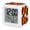 Orange White, variant on Red Snowman Christmas Digital Alarm Clock for Bedrooms, Smart LED Alarm Clock with 7 Color Changing Night Light, Vintage Xmas Tree Snowflake Silent Wake Up Clocks for Sleep Study Cooking 3.2"x3.2"