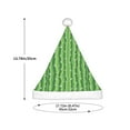 thumbnail image 3 of Fuzoiu Cactus Print Santa Hat Christmas Hat for kids,Santa Hats with Pompom, Unisex Xmas Holiday Hat for Christmas New Year Festive Party Supplies, 3 of 6