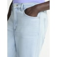 thumbnail image 4 of Scoop Women's Mid Rise Barrel Leg Jeans, Sizes 0-18, 4 of 4