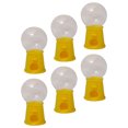thumbnail image 4 of KAKOWELY 6 piezas de máquina de chicles, mini dispensador de caramelos de plástico para fiestas infantiles., 4 of 5