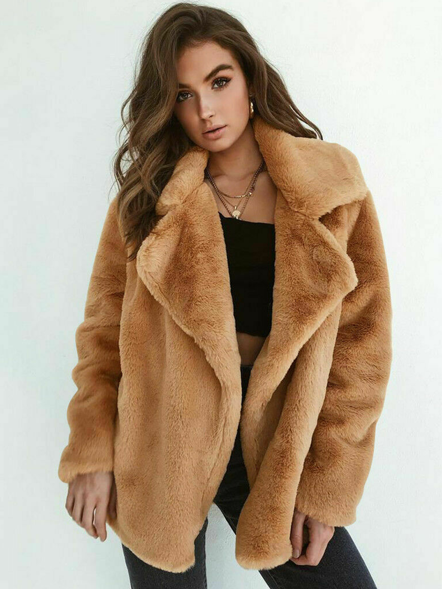 fluffy jacket