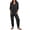 F-396Black, variant on Womens Casual Loose Jumpsuits Long Sleeve V Neck Oversized Rompers Pajamas Onesie Jumper,Black,L