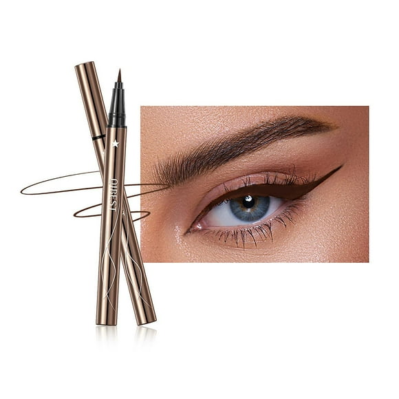 Liquid Eyeliner Pen Black Makeup Waterproof Soft Hair Natural Fine-tip Eyeliner 3ml Make Up Cosmetics