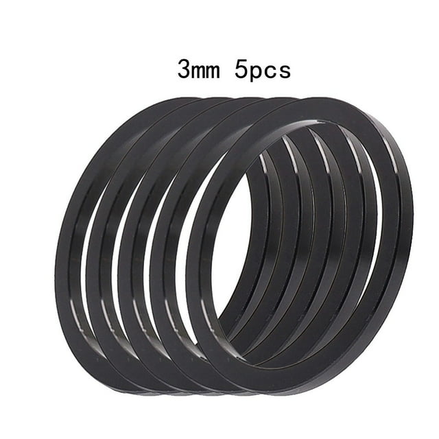 5pcs Aluminium Alloy Cassette Flywheel Hub Spacer Bicycle Bottom Bracket Gaskets