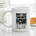 thumbnail image 4 of CafePress - Don't Talk To Me Until This Cup Is Empty 20 Oz Cer - 20 Oz White Ceramic Mega Mug, 4 of 5