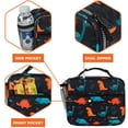 thumbnail image 4 of Bolsa Térmica Aislada para Almuerzo Infantil Opux a Prueba de Fugas Reutilizable con Diseño de Dinosaurio, 4 of 7