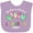 Lavender, variant on Inktastic My Mom is the Best Librarian Ever Boys or Girls Baby Bib