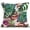 Leaf1, variant on Green Leaves Pillow Covers Cotton Linen Tropical Palm Leaf Decorative Throw Pillow Case Summer Cushion Cover for Home Bench/Couch/Sofa 18" X 18" (Leaf1)
