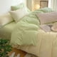thumbnail image 1 of Adecuado para Dormitorios de Estudiantes. Cómodo y Suave Juego de Cama de Cuatro Piezas con Colores Frescos Lavados., 1 of 6