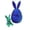 44# (Blue), variant on Easter Egg with Bunny Inside, Large 3D Printed Articulated Rabbit Surprise Egg for Easter Basket Stuffers & Easter Egg Hunt, Spring Decor (Multicolor)