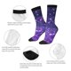 thumbnail image 4 of Balery Purple Bubble Abstract Art Calcetas Largas con Estampado para Hombre y Mujer – Suaves y Transpirables, Talla Única (US 5-11), 4 of 6