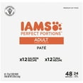 thumbnail image 2 of Iams Perfect Portions Healthy Adult Pate, Variety Recipe Wet Cat Food, 2.6 Oz Twin-Pack Trays 24 Ct, 2 of 8