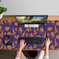 thumbnail image 4 of Long Mouse Pads for Desk,Halloween Witch Hat Bat Pattern Desk Mats on Top Of Desks, Desk Mouse Pad Extra Large with 3mm Non-Slip Base and Stitched Edge for Gaming,Office,Work,Home 47.3x23.6in, 4 of 5