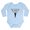 Sky Blue, variant on CafePress - My Daddy Is A Lawyer Body Suit - Long Sleeve Cotton Baby Bodysuit