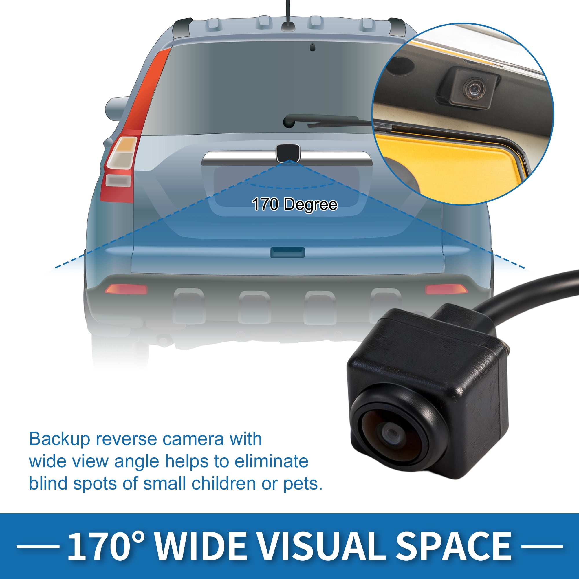 Unique Bargains Rear View Camera for Buick for Enclave for Cadillac Escalade