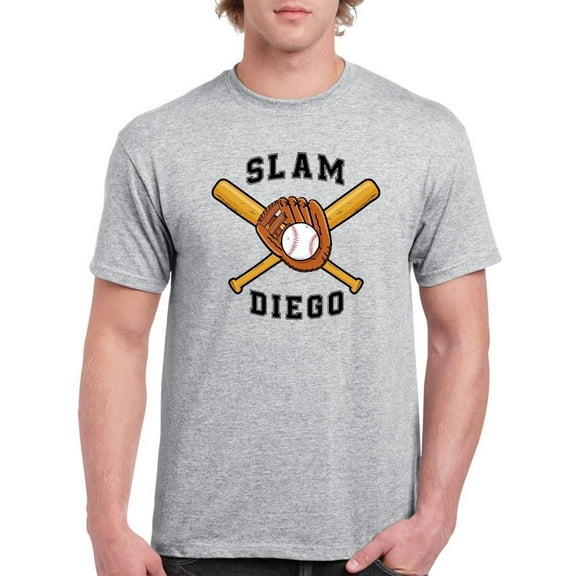 Slam Diego T-Shirt Men -Smartprints Designs, Male x-Large