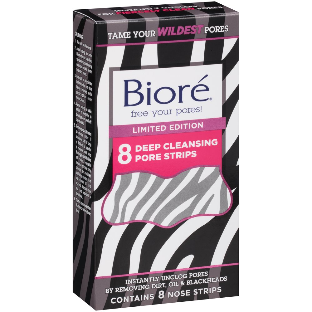Bioré Deep Cleansing Pore Strips, 8 Count