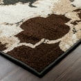 thumbnail image 3 of Superior Multi-toned Scalloped Pattern Indoor Area Rug, 7' 10" x 10', Black, 3 of 4