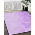 thumbnail image 2 of Ahgly Company Indoor Rectangle Patterned Heliotrope Purple Area Rugs, 8' x 10', 2 of 6