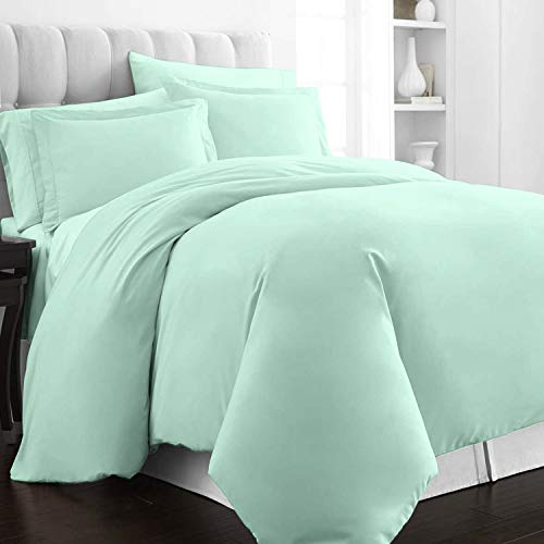 mint duvet cover queen