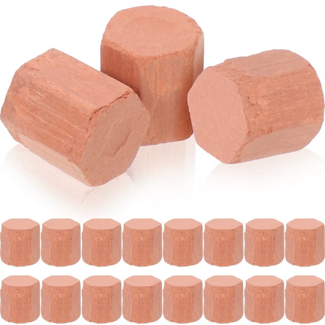 Shisuyan Scorched Soil Mini Bricks Chocolate 20Pcs 0.35X0.33X0.33In