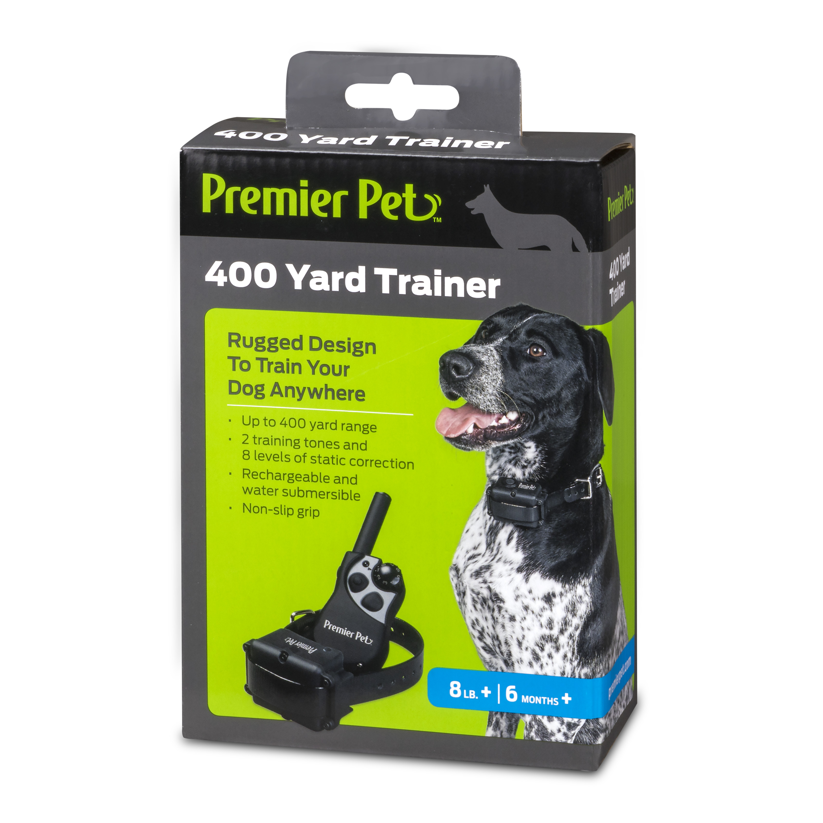 Premier Pet 400 Yard Remote Trainer with Tone/Beep and 8 Levels of Static - Rechargeable - image 3 of 5