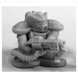 Miniatura Reaper Bones - Townsfolk Blacksmith, 77142, Per