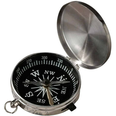 Sterling Silver Large Compass - Lillian Rose Compass Party Favor
