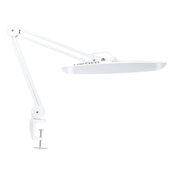 Neatfi 20-inch Wide LED Desk Lamp with Clamp, 2200 Lumens, 3 Light Modes, Home Office & Crafts Use, White