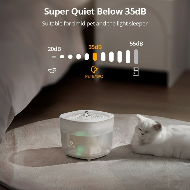 Cat water fountain hot sale with uv light