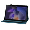thumbnail image 6 of SaniMore for Samsung Galaxy Tab A8 (SM-X200/X205) 2021 Case, PU Leather Case with Card Slot & Kickstand Pencil Holder & Hand Strap Shockproof Protective Case for Women Girls, Blue, 6 of 8